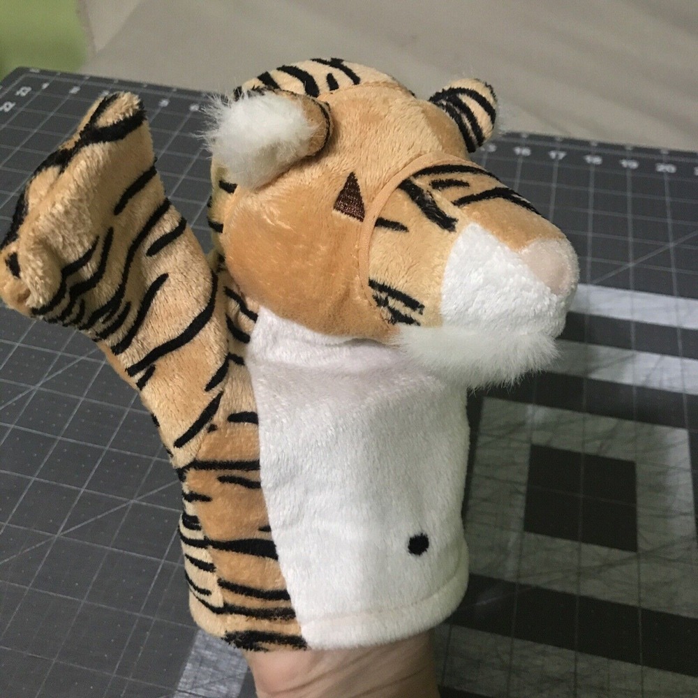 Emirates Tiger Hand Puppet Plush 8" Inch Golf Club Head Cover